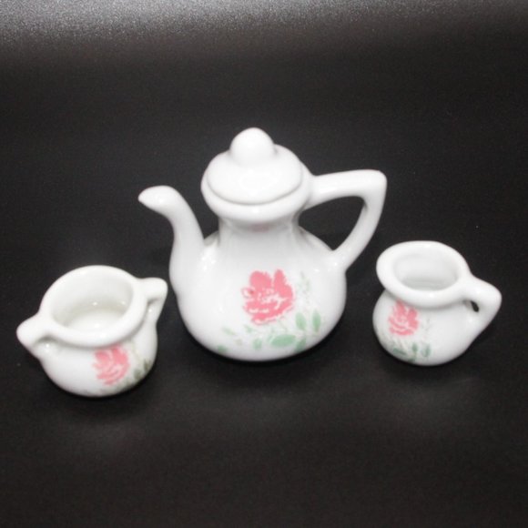 Toys Vintage Childs Porcelain Tiny Tea Set Made In Japan Poshmark